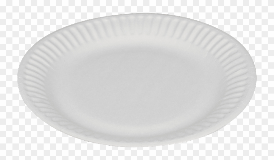 6" Paper Plate Clipart
