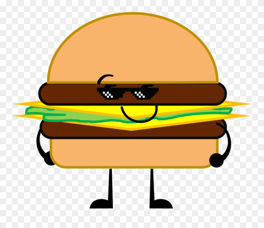 New Burger Pose Clipart