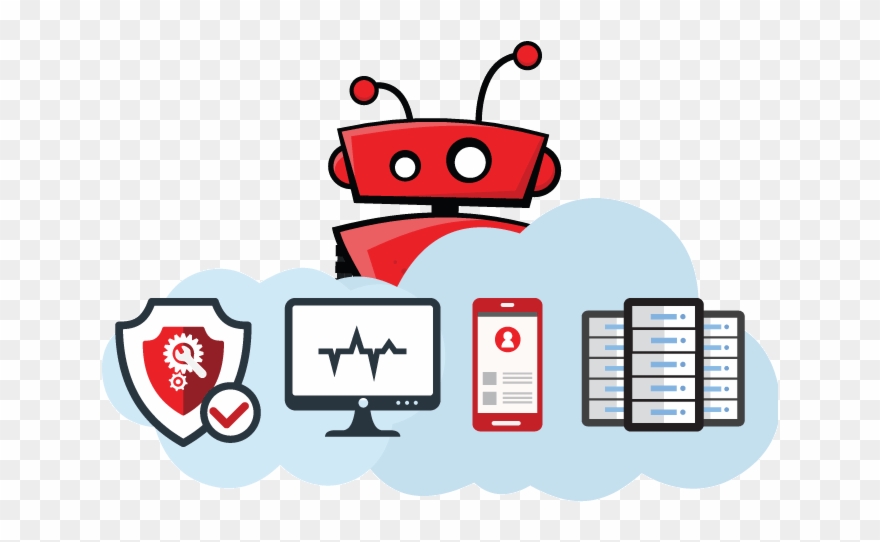 End Point Monitoring Clipart