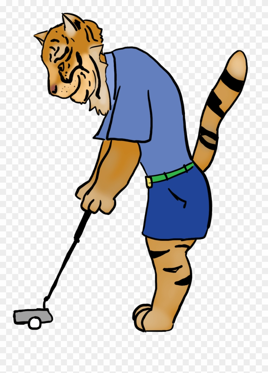 Tiger Woods, After Half A Decade Of Hardship Reclaims Clipart