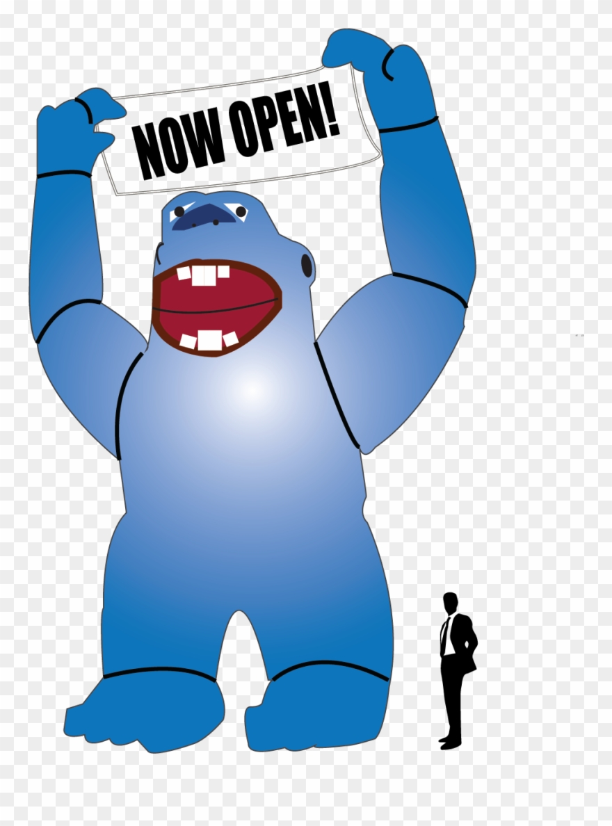 Giant Cold Air Inflatable Baloon Clipart