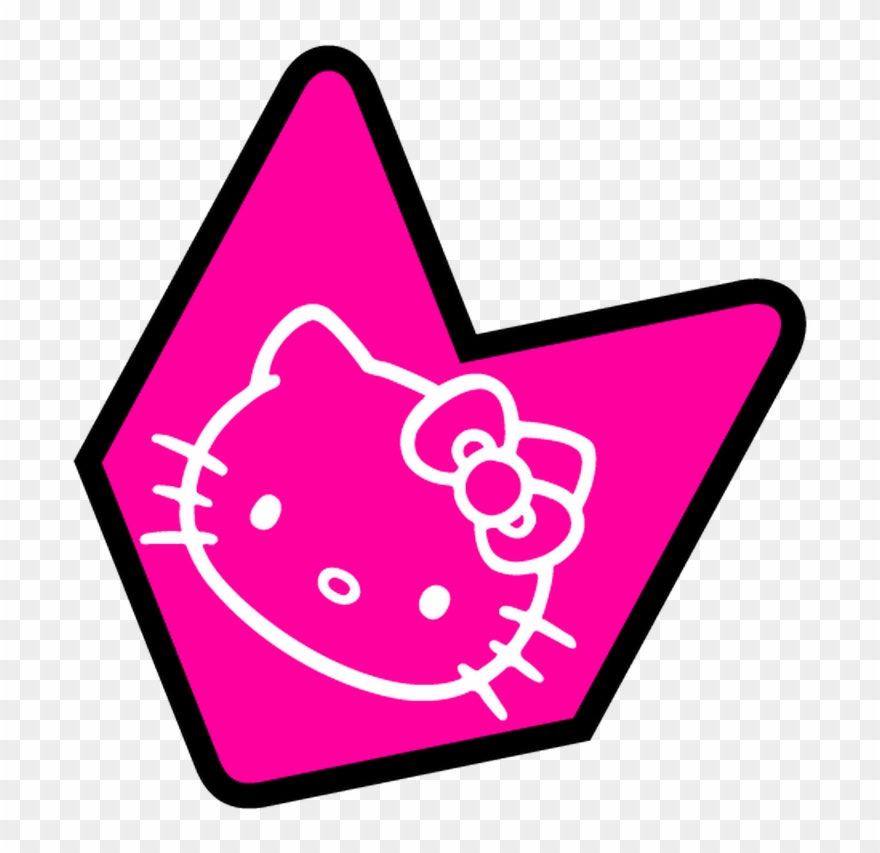 Jdm Logo Hello Kitty Decal Clipart