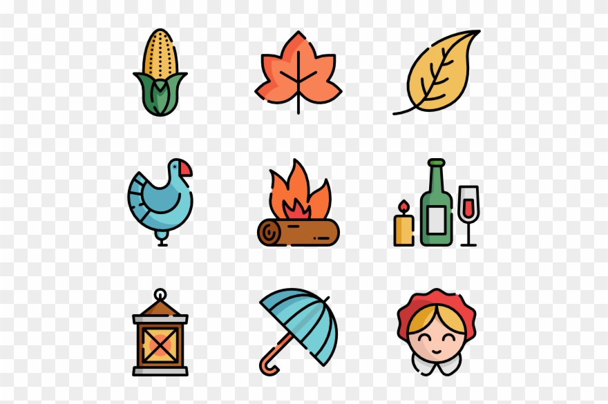 Best Thanksgiving Icon Packs Clipart