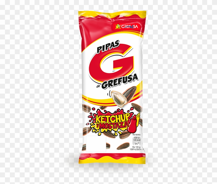 Pipa G Ketchup Y Mostaza Junior 36/u 40grs Clipart