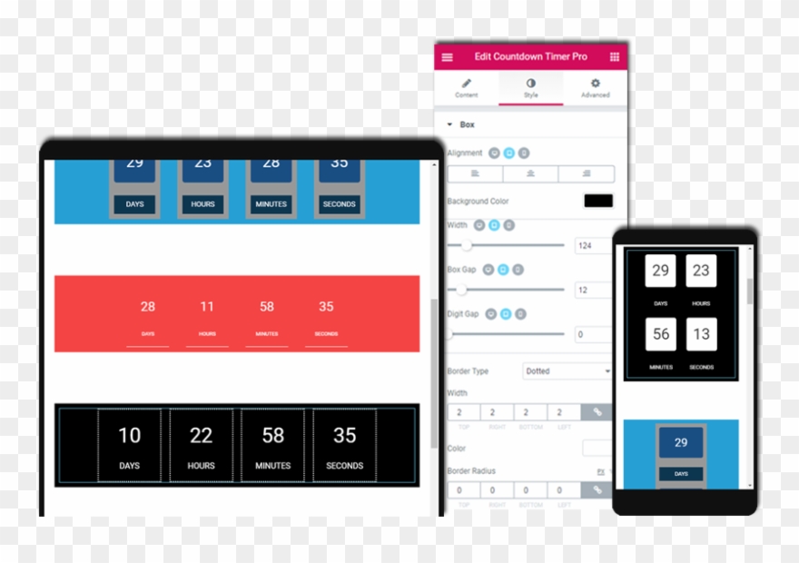 Choose Exactly Which Fields Of The Counter You Want Clipart