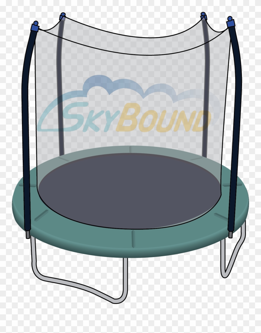 Round Permatron Trampoline Mat 56 Rings Bounce Pro Clipart