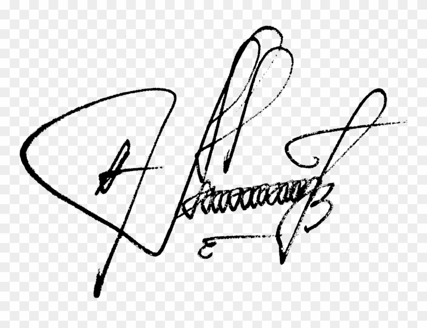 Signature Clipart