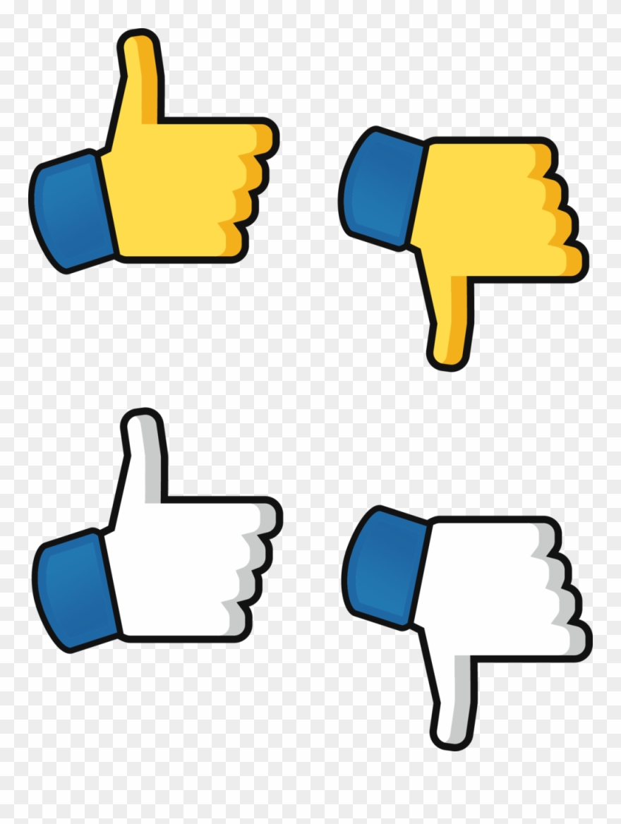 Print Thumbs Up Clipart