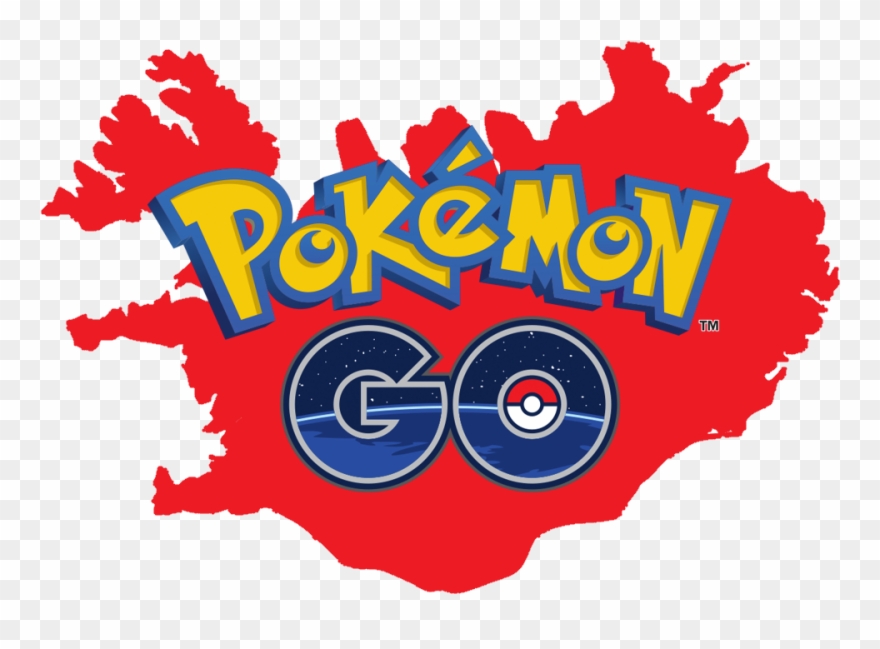 Catching Pokémon With Pokémon Go In Iceland Clipart