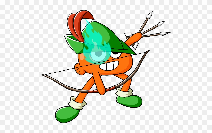 Darwin The Archer By Radiumiven Clipart