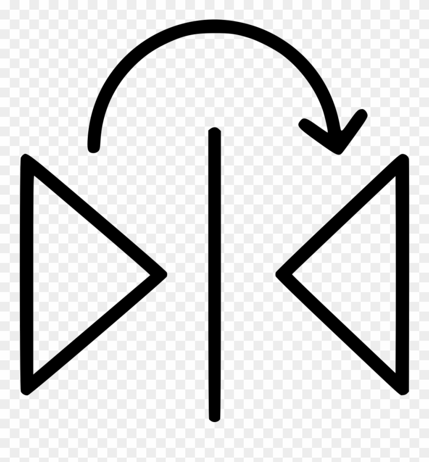 Flip Reflect Horizontal Mirror Tool Comments Clipart