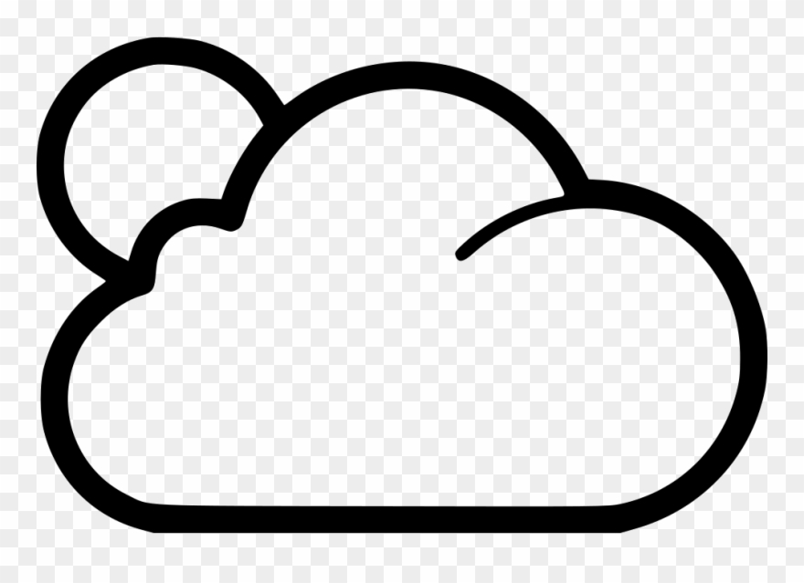 Cloud Sun Comments Clipart