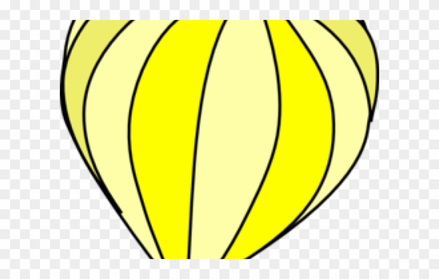 Blue Clipart Hot Air Balloon - Png Download