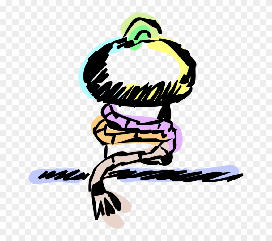 Vector Illustration Of Heavy Marine Ship Boat Mooring Clipart