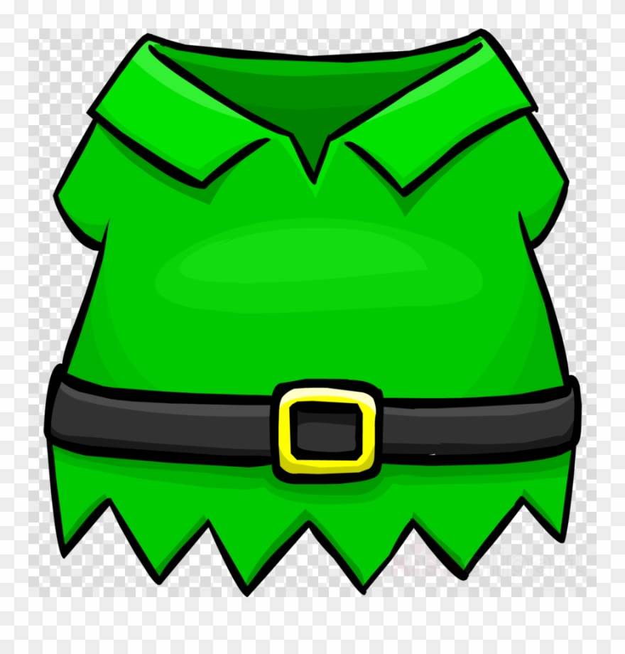 Elf Outfit Clipart Clothing Elf Clip Art - Png Download