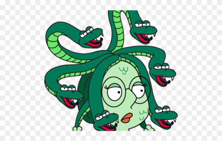 Medusa Clipart Transparent - Png Download