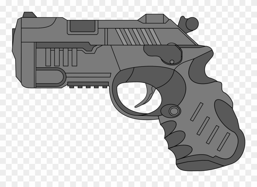 Graphic Library Library Pistol Clipart The Outsider - Png Download