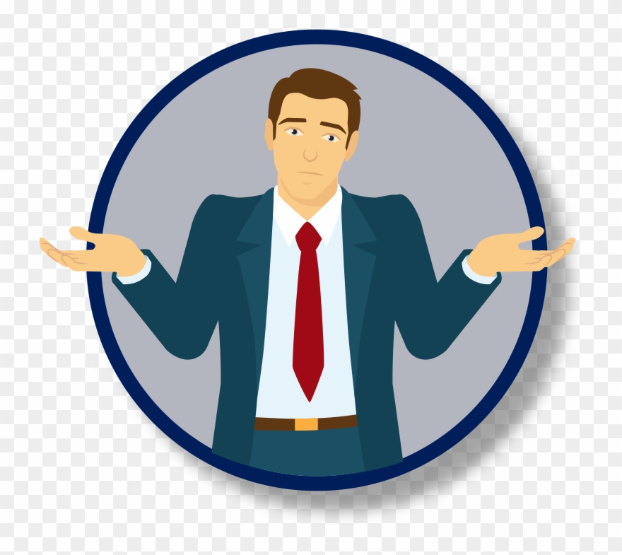 Man With Glasses Clipart