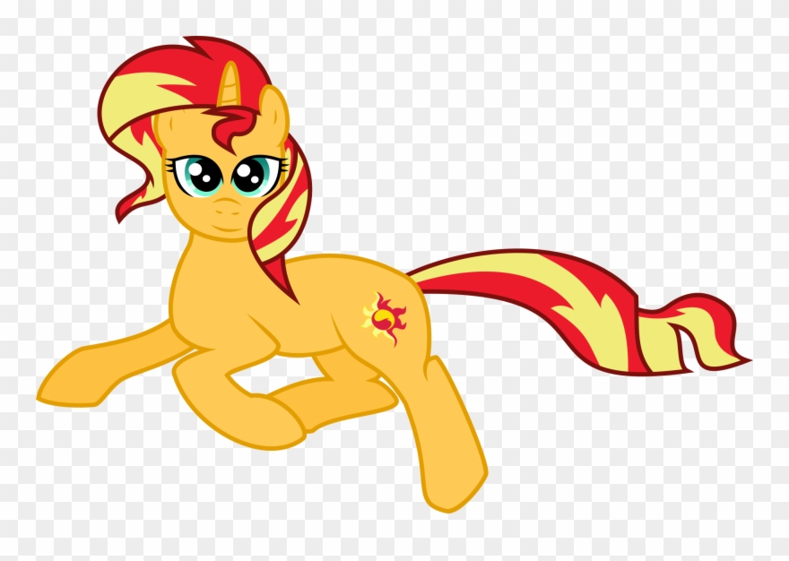 Simple Background, Smiling, Solo, Sunset Shimmer, Transparent Clipart