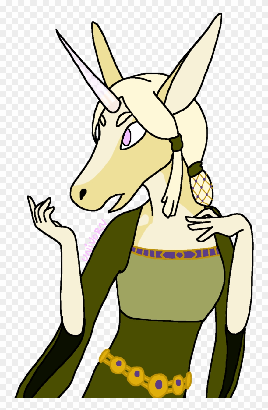 An Uncorrupted Unicorn From Senagros World Clipart