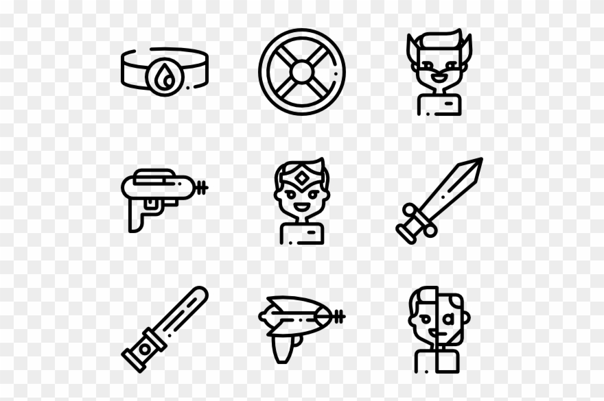 Superhero Clipart