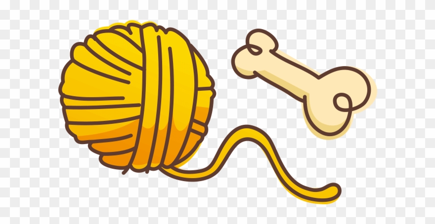 Bone And Ball ⇄ Clipart