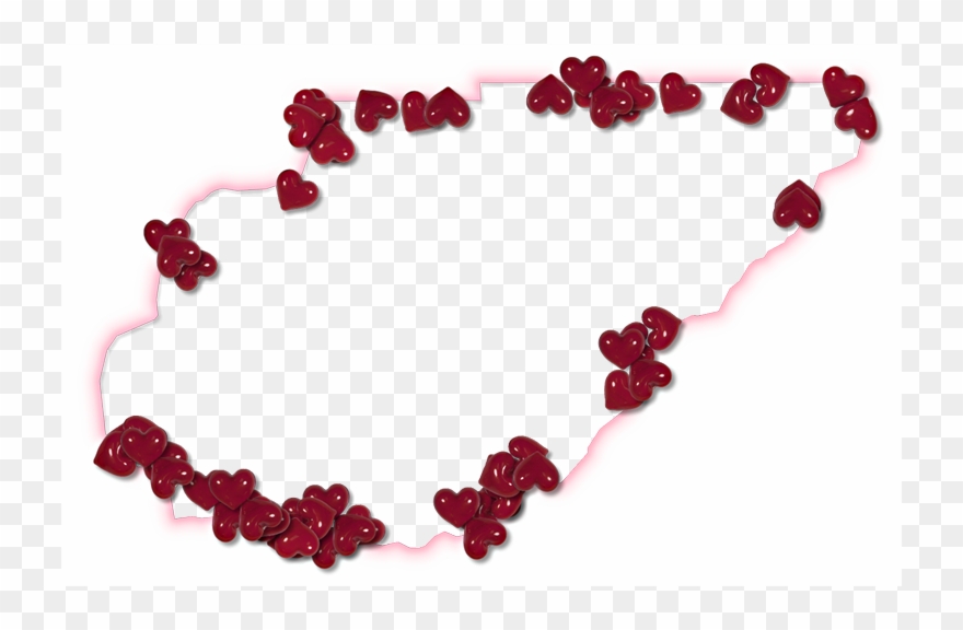 A Map Of Union With A Pink Glow Outline And Randomly Clipart