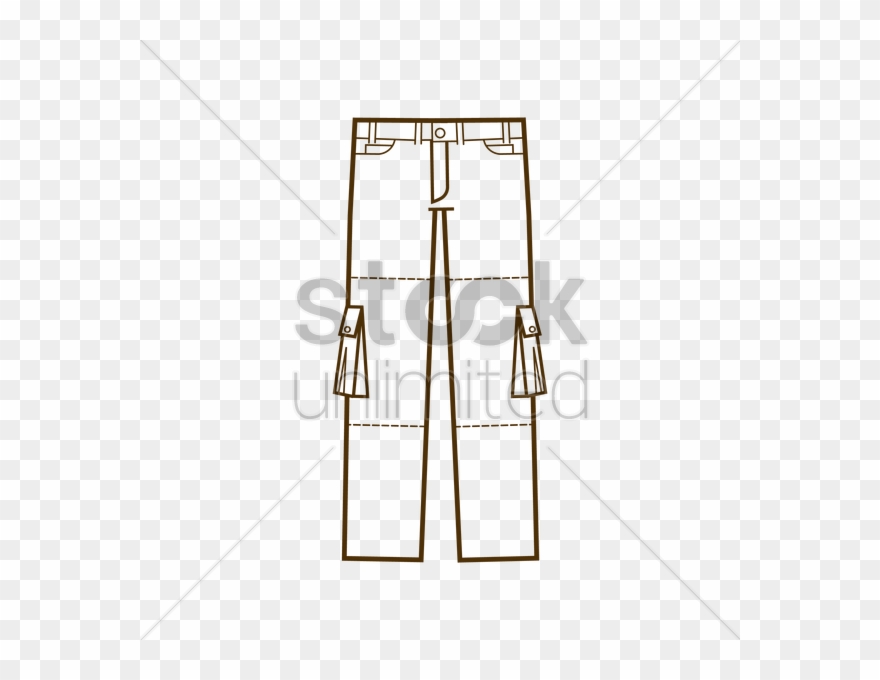 Cargo Pant Clipart Pant - Png Download
