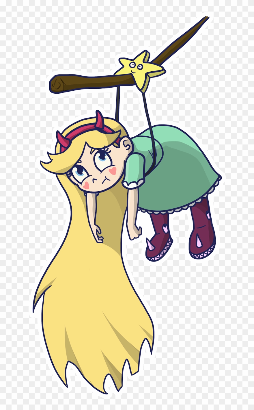 Moar Star Butterfly Clipart