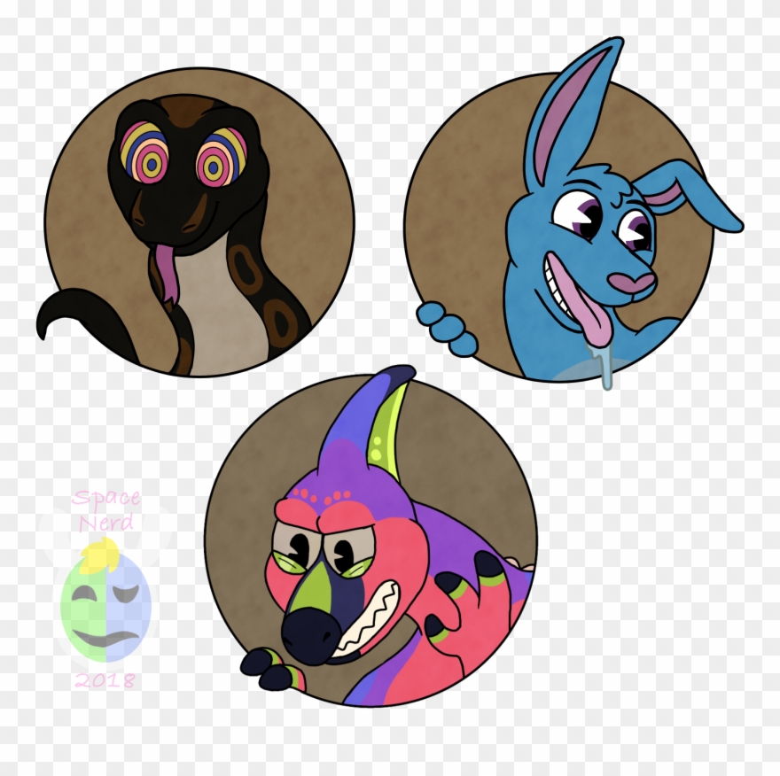 Rooty's Gang In "club Corruption" Clipart