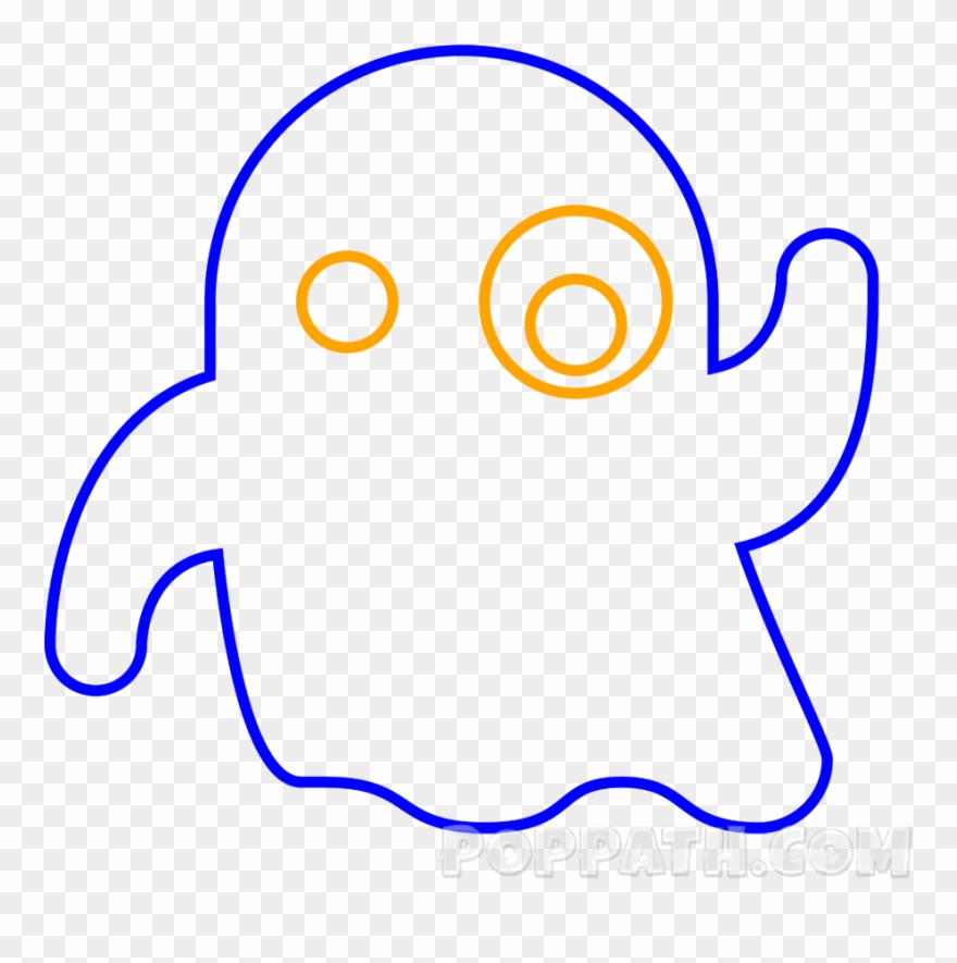 Draw Two Circles For The Eyes Clipart