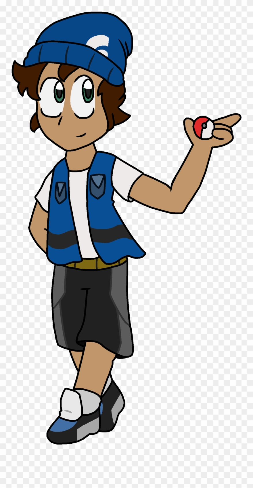 Anima Male Trainer Clipart