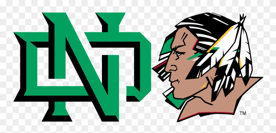 North Dakota Interlocking Sioux Combo Clipart