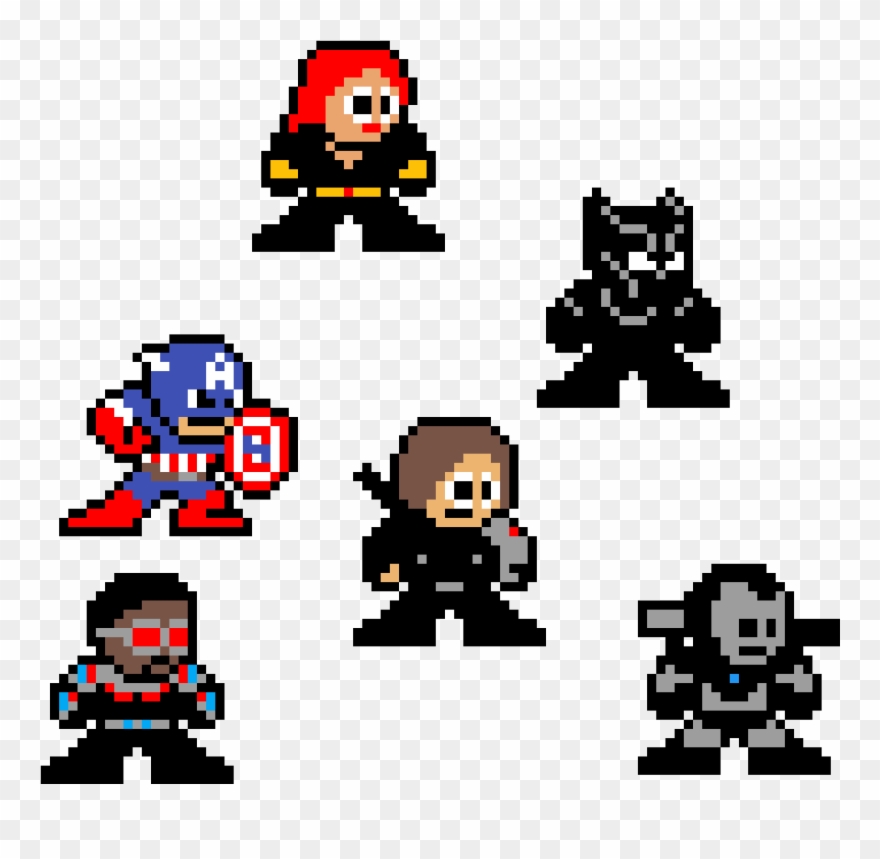 Team Captain America Clipart