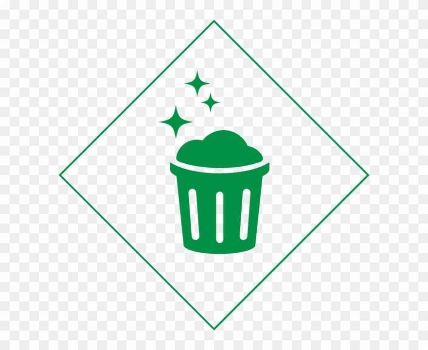 Sparkling Bin Icon Clipart