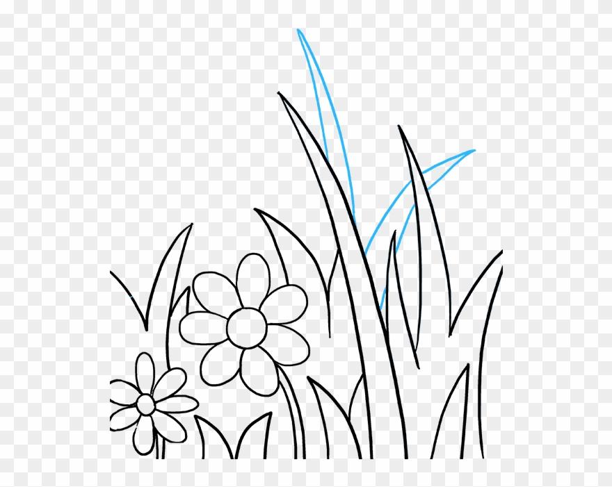 How To Draw Butterfly Garden Clipart