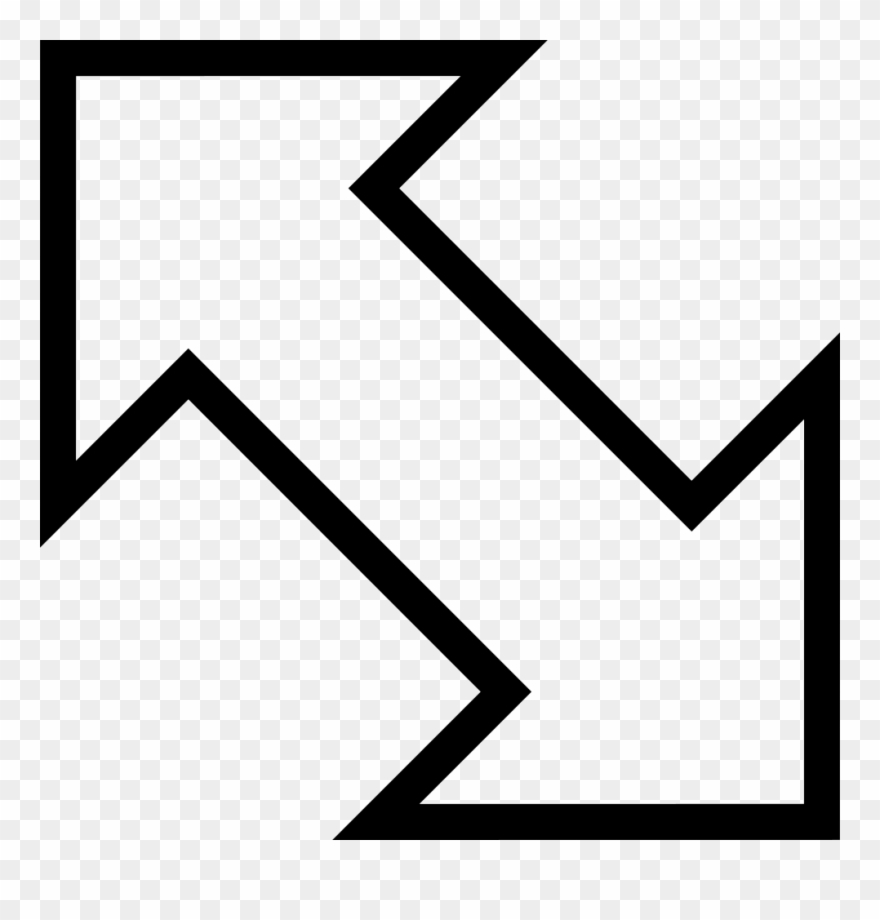Double Arrow Svg Icon Clipart