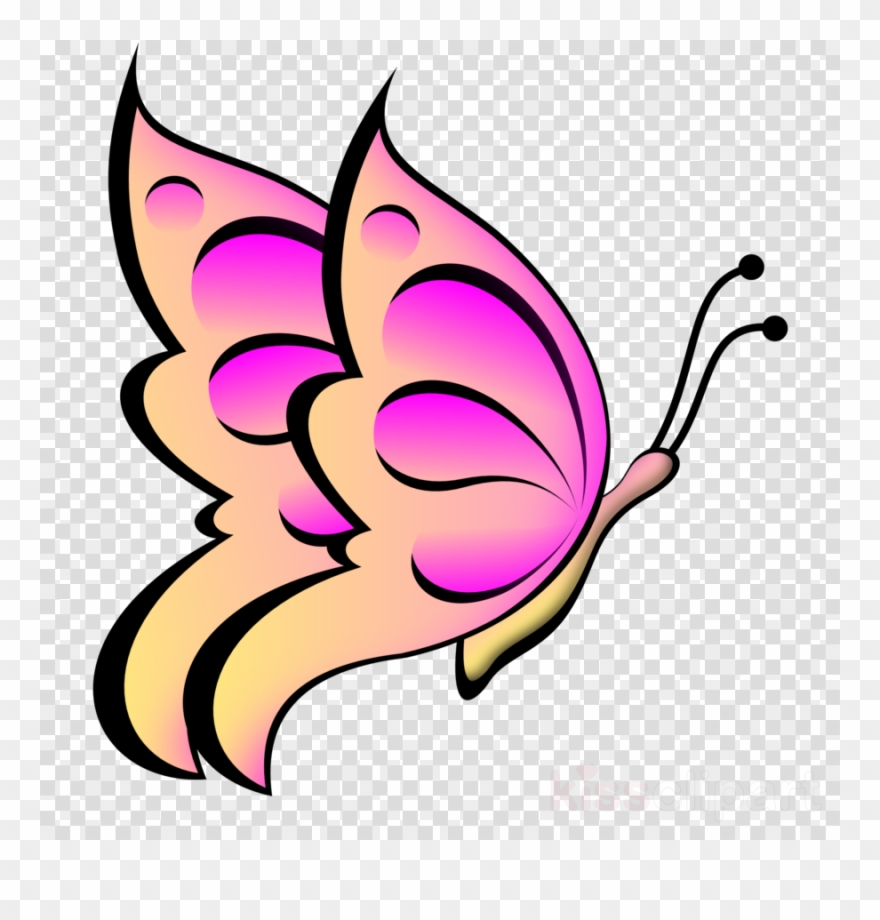Spring Butterfly Clipart Butterfly Clip Art - Png Download