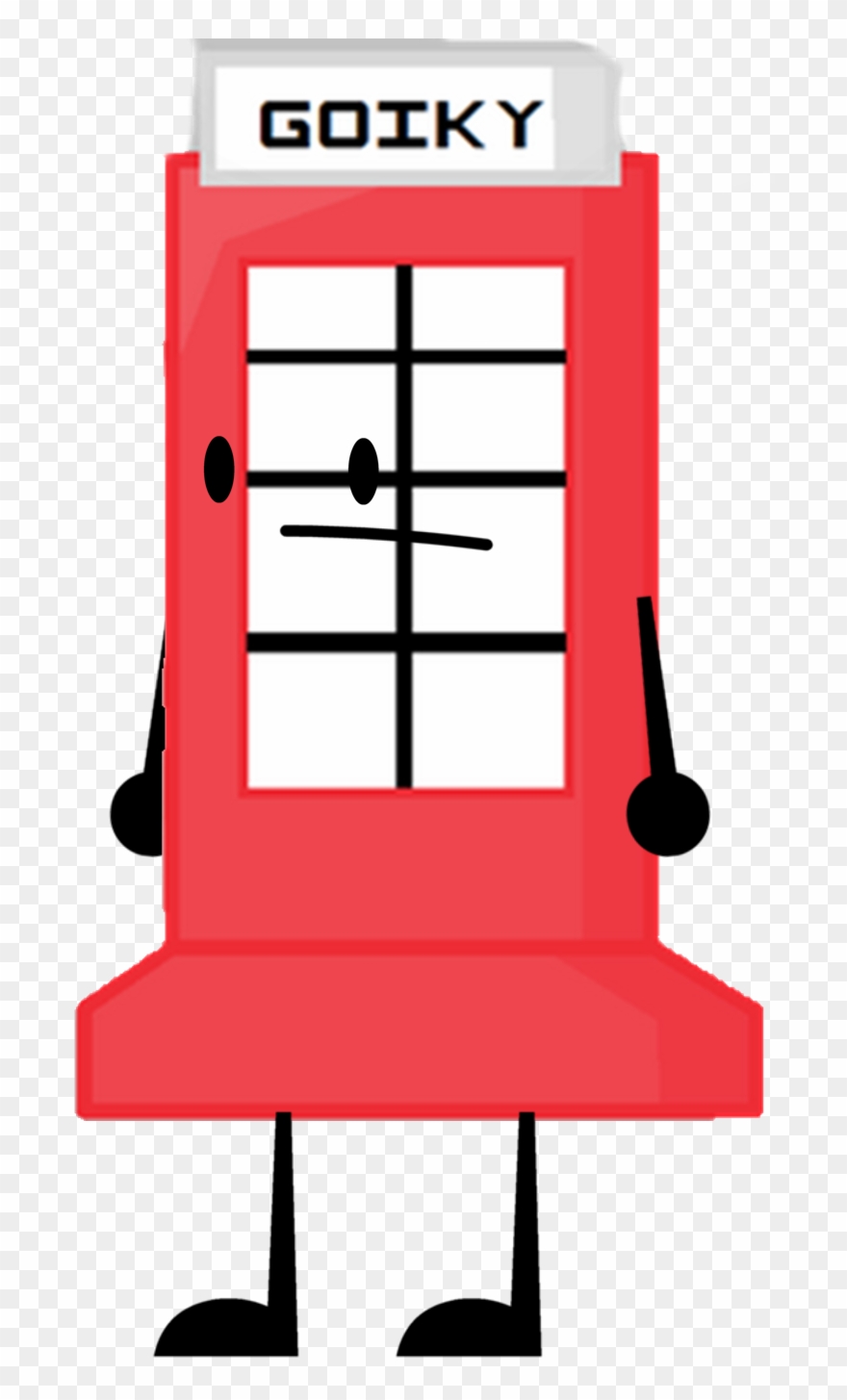 Telephone Booth2 Clipart