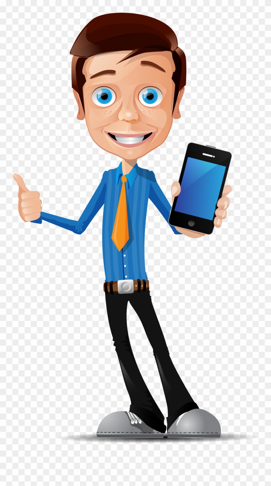 Businessman Vector Character Clipart