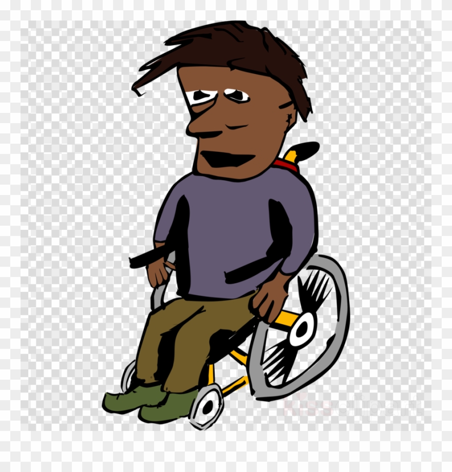 Clip Art Wheel Chair Clipart Wheelchair Disability - Png Download