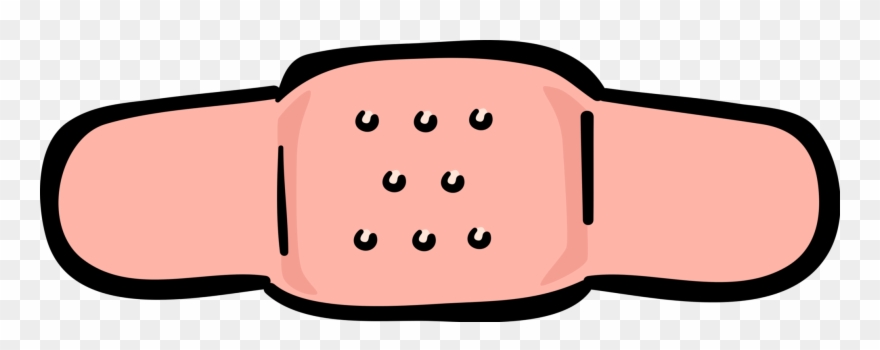 Vector Illustration Of Band-aid Adhesive Compression Clipart