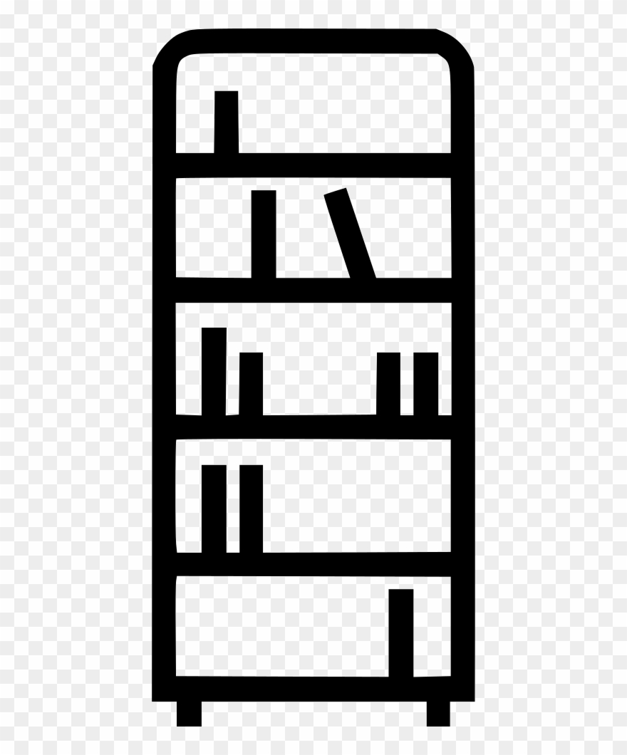Book Shelf Furniture Decoration Comments Clipart