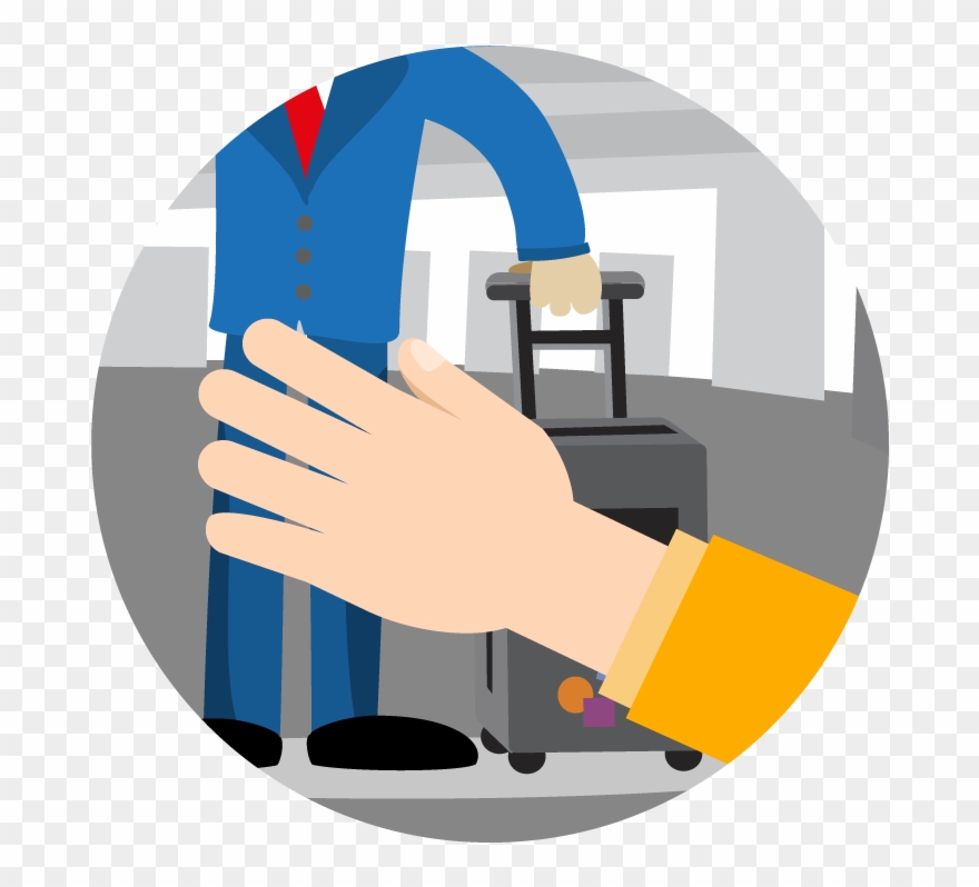 I Was Denied Boarding Clipart