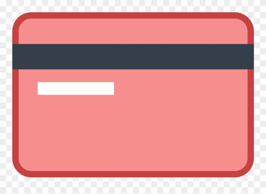 Bank Card Back Side Icon Clipart