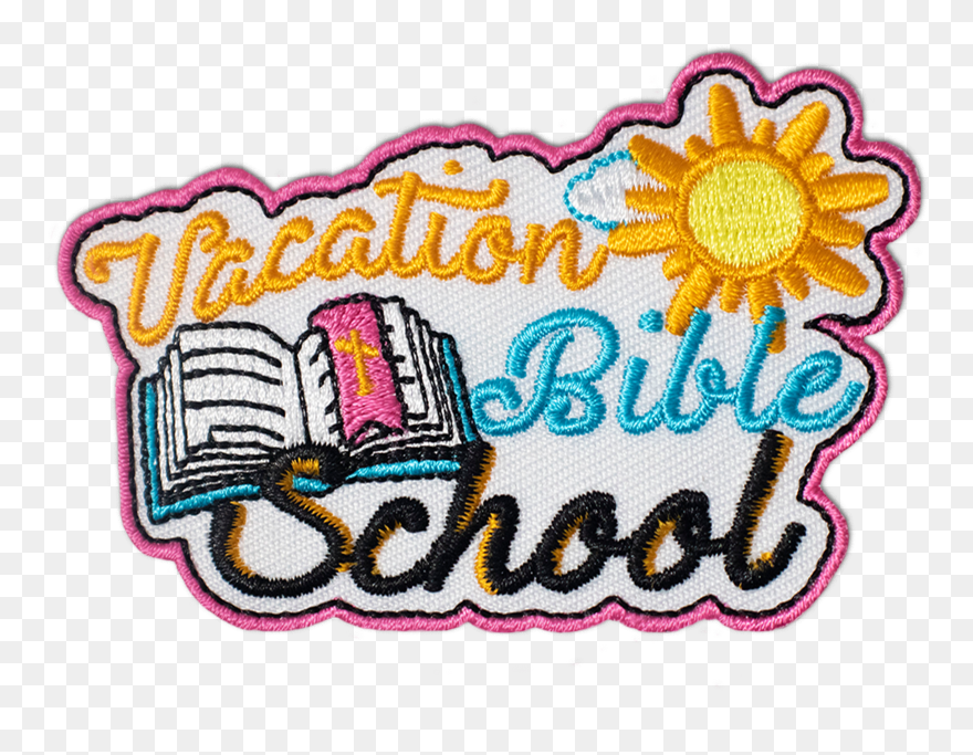 Vacation Bible School Patch Clipart