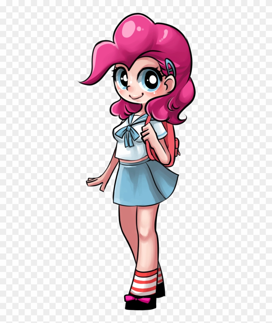 Artist Chch Clothes Humanized Midriff Pinkie Clipart