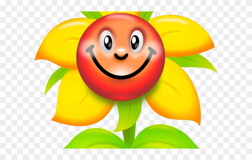 Character Clipart Flower - Png Download