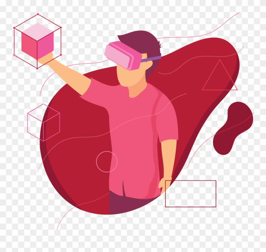 Next-gen Virtual Reality And Augmented Reality Video Clipart