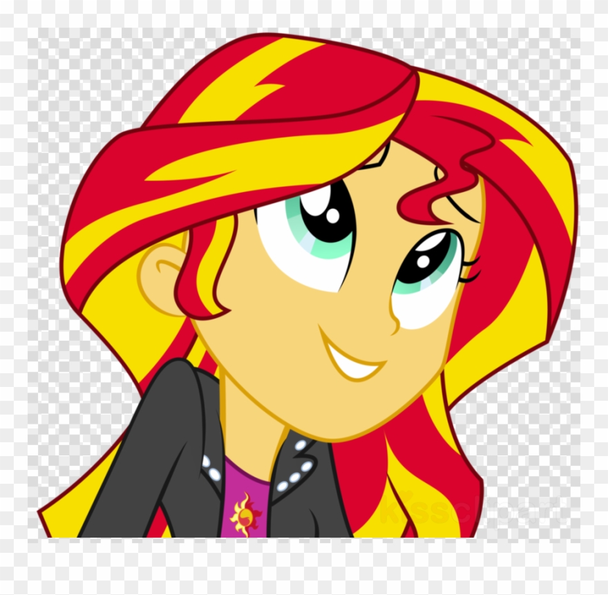 Sunset Shimmer Smiles Clipart Sunset Shimmer Pinkie - Png Download